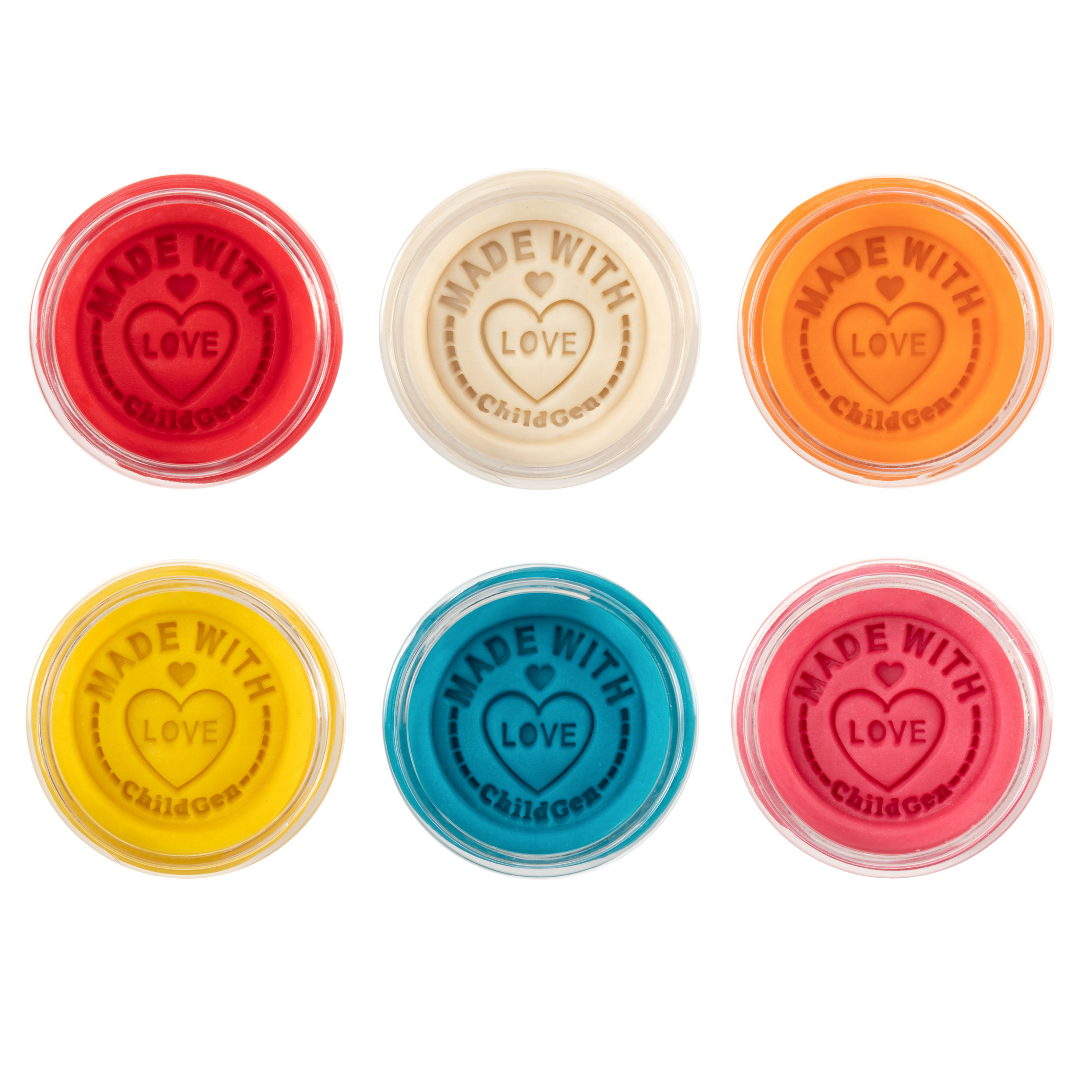 ChildGen Natural Playdough - Bright Colors
