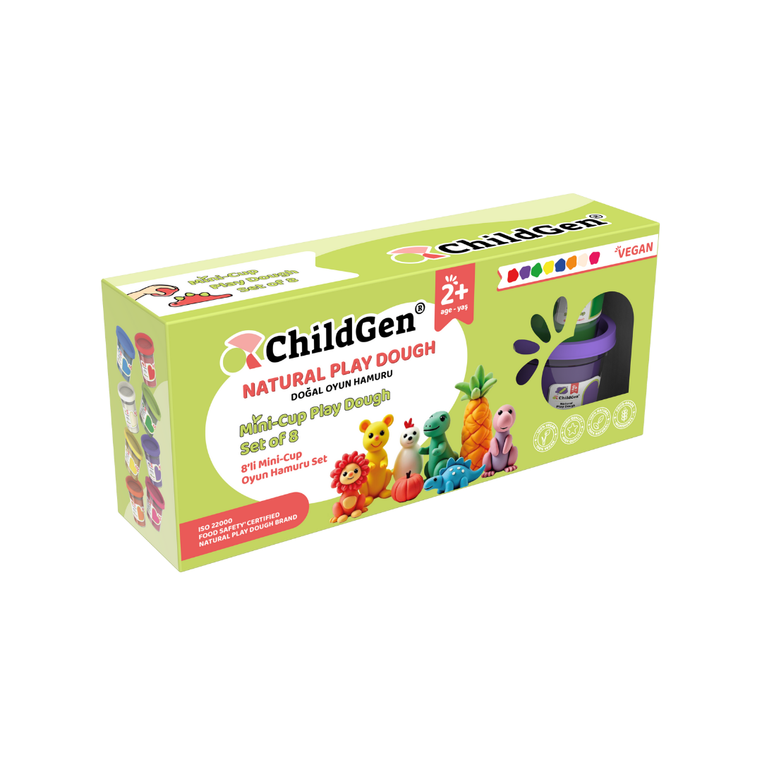 ChildGen Natural Playdough - Minicups