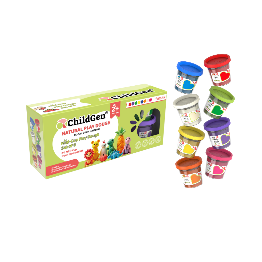 ChildGen Natural Playdough - Minicups