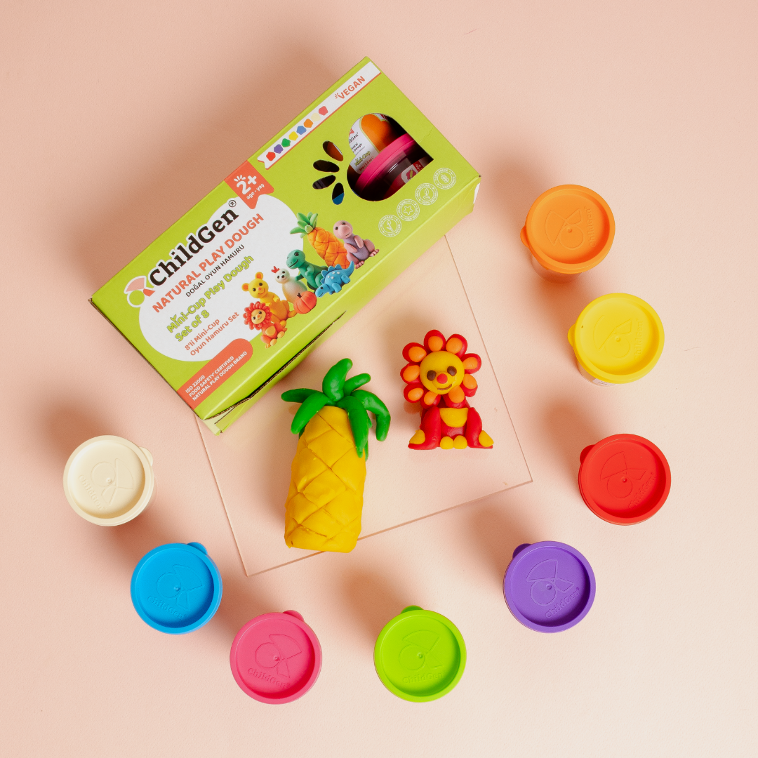 ChildGen Natural Playdough - Minicups