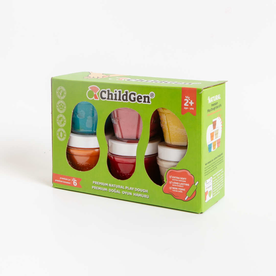 ChildGen Natural Playdough - Pastel Set