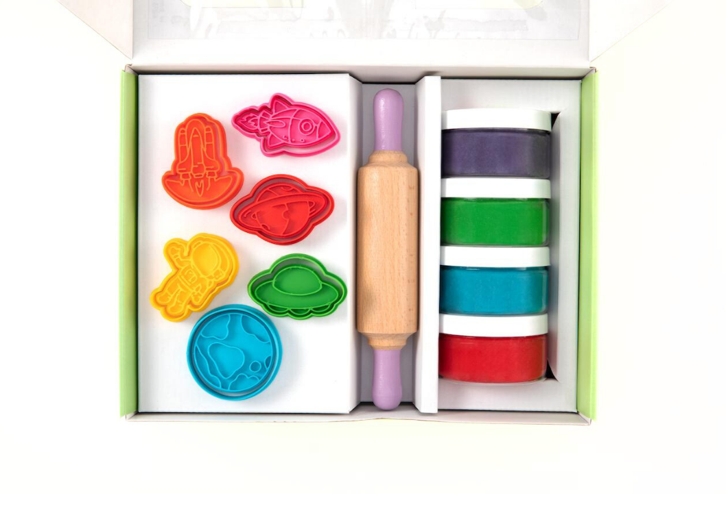 ChildGen Natural Playdough Premium Set - Space