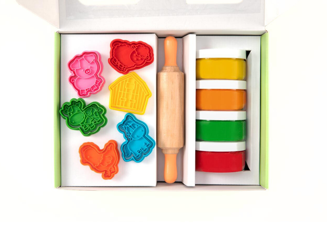 ChildGen Natural Playdough Premium Set - Farm