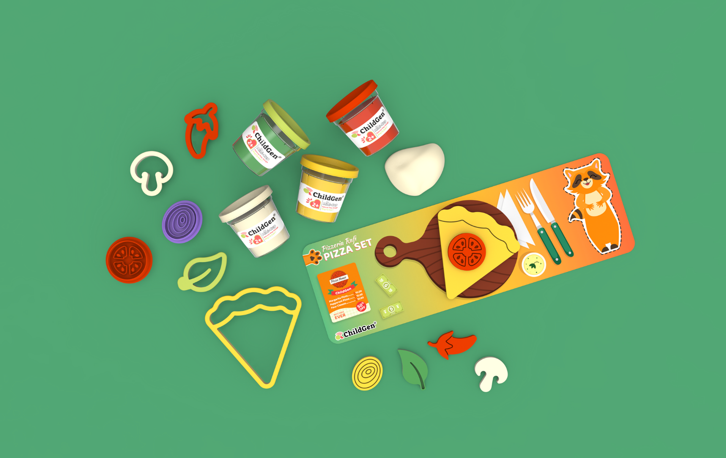 Paw Pals Series - Pizza Set