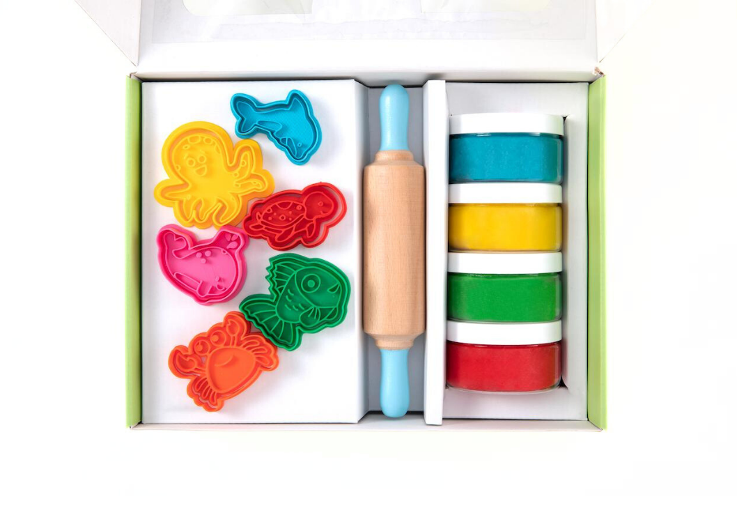 ChildGen Natural Playdough Premium Set - Sea Creatures