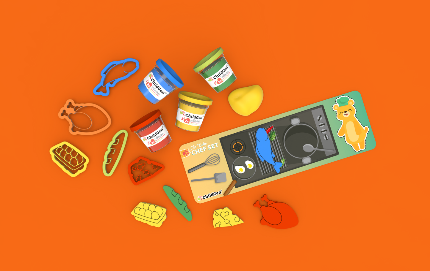 Paw Pals Series - Chef Set