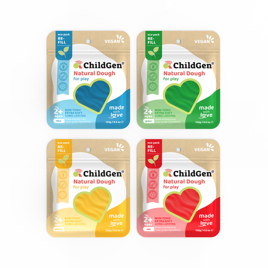 ChildGen Natural Playdough - EcoPack Refill