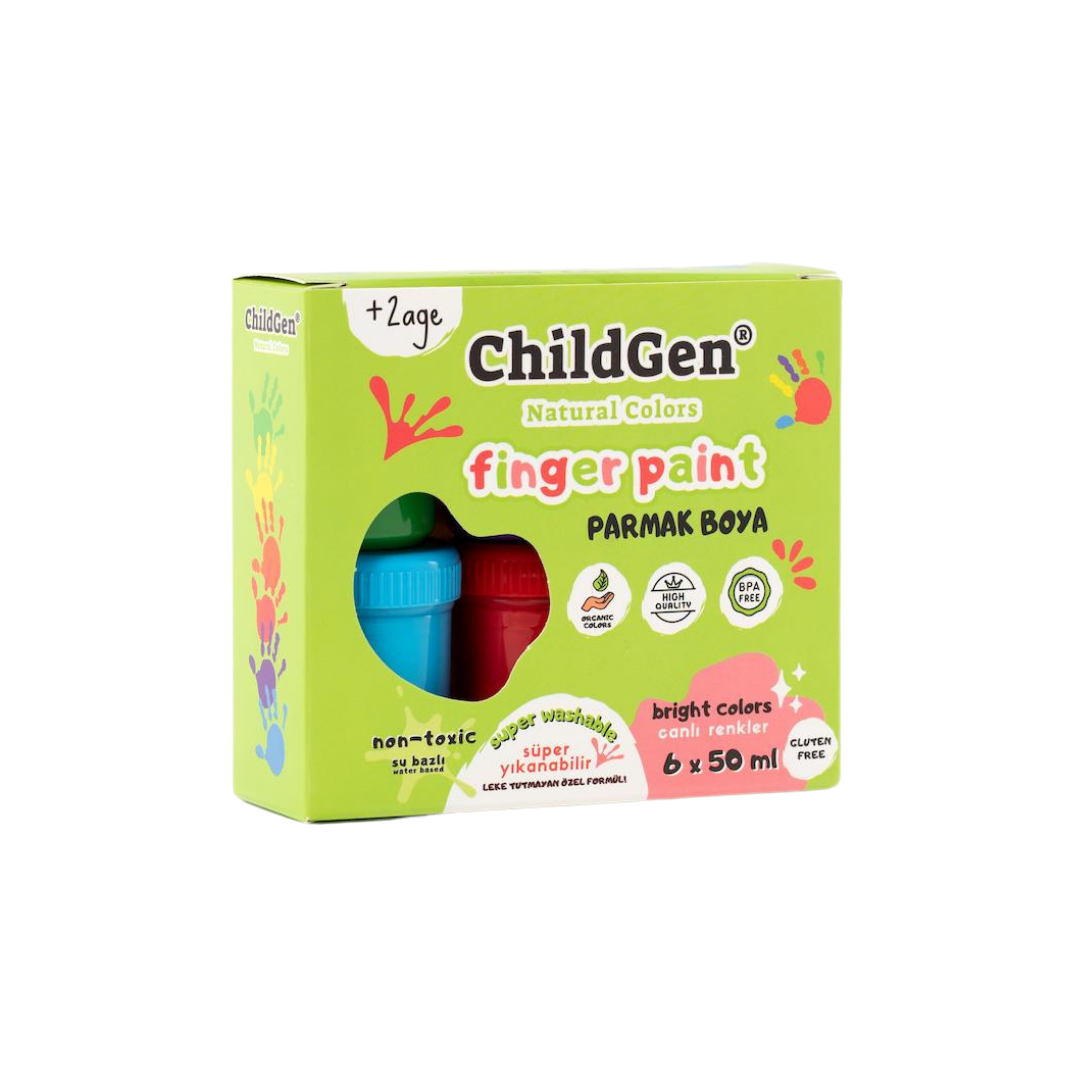 ChildGen Washable Finger Paint Set