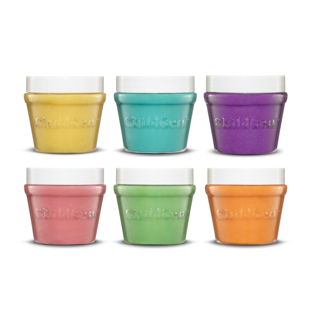 ChildGen Natural Playdough - Pastel Set