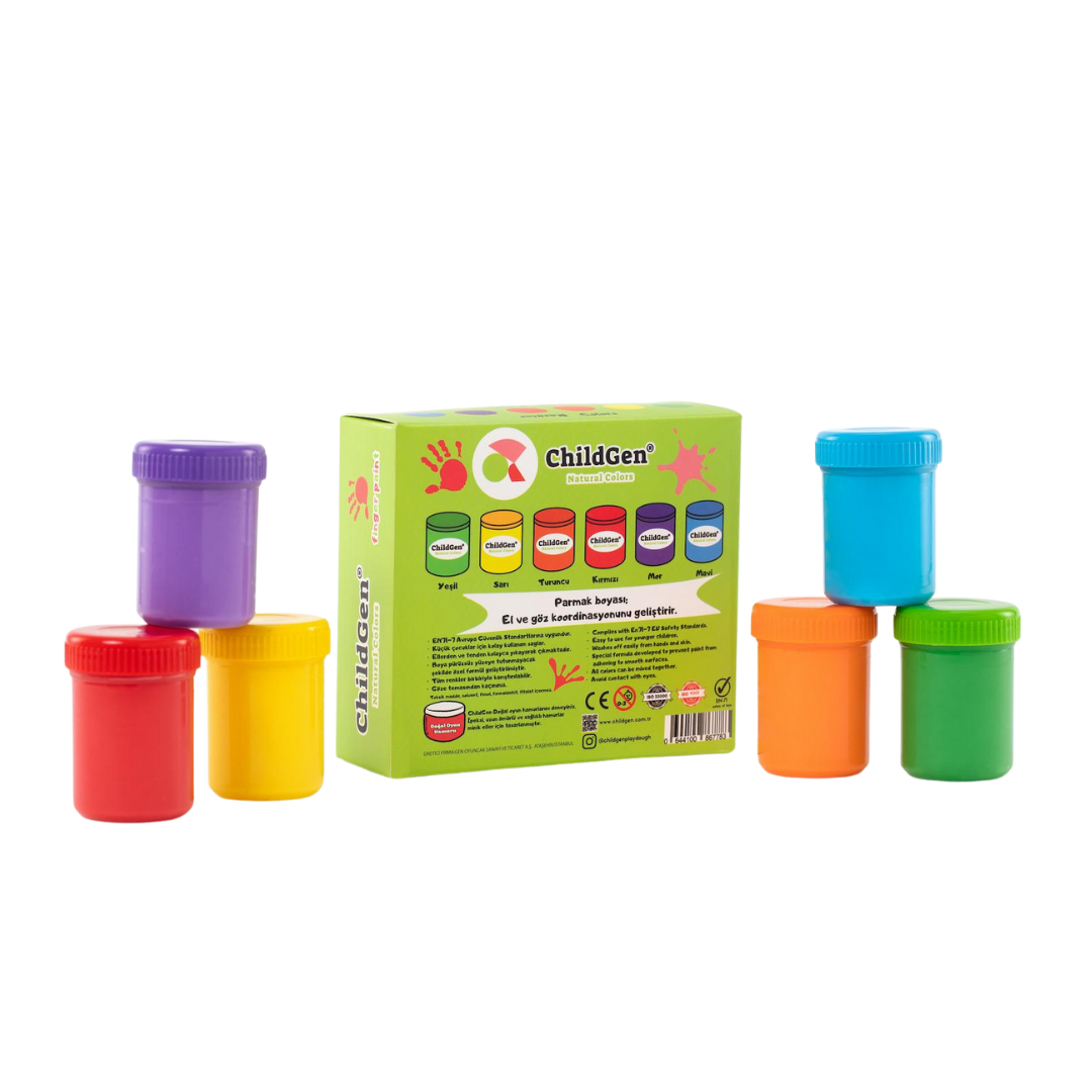 ChildGen Washable Finger Paint Set