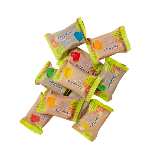 ChildGen Natural Playdough - Mini Packs of 50gr