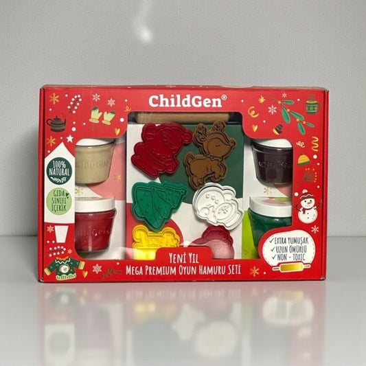 ChildGen Natural Playdough Game - Christmas