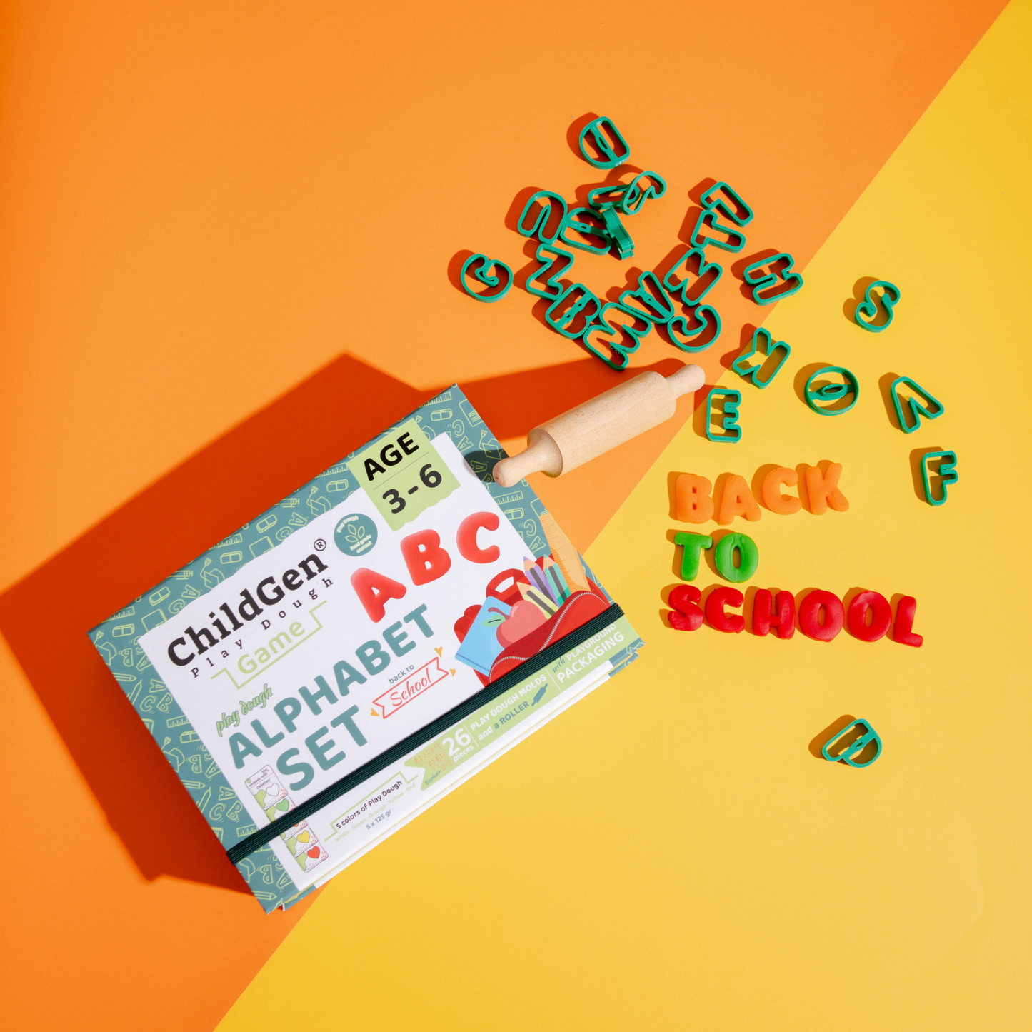ChildGen Play Dough Game - Alphabet