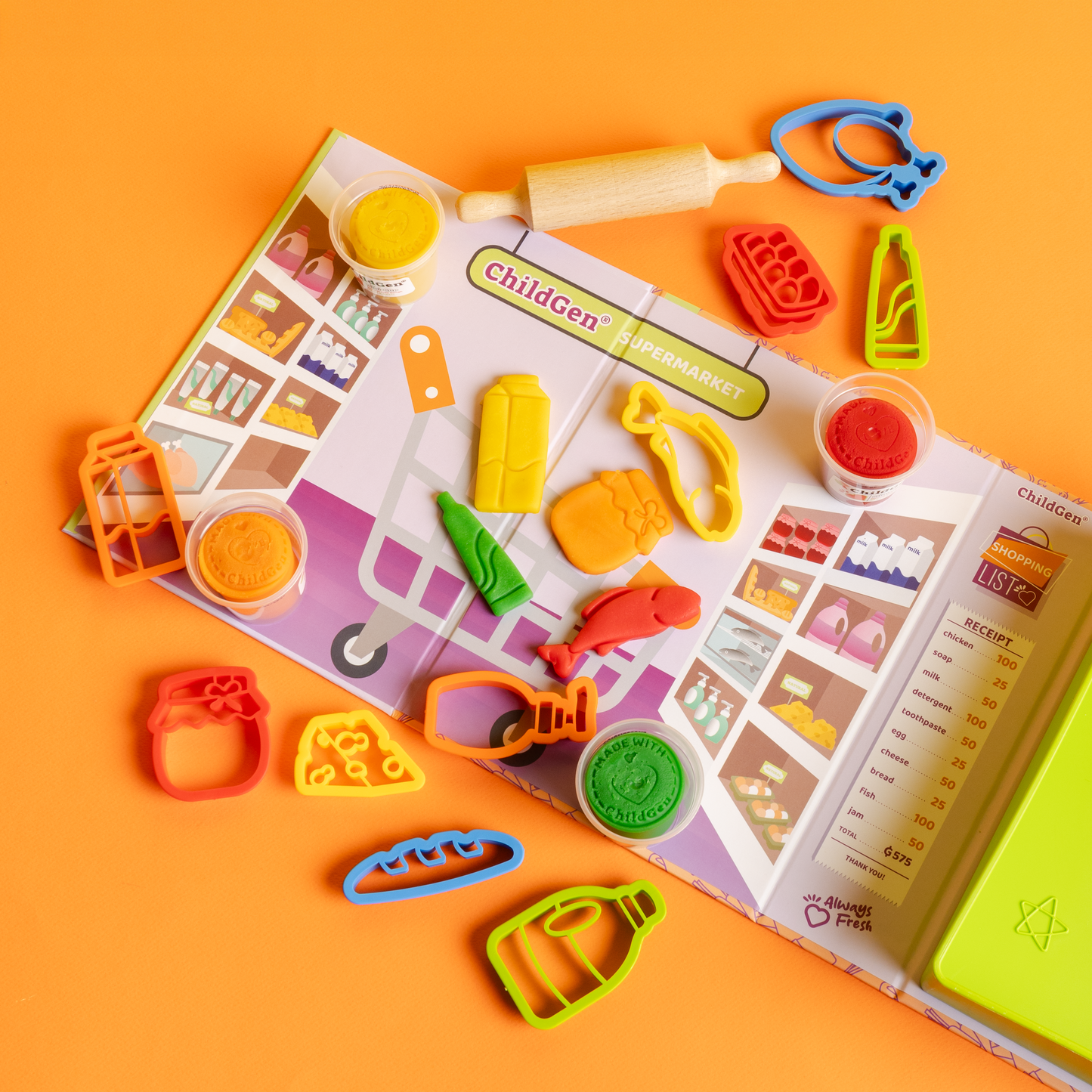 ChildGen Play Dough Game - Supermarket