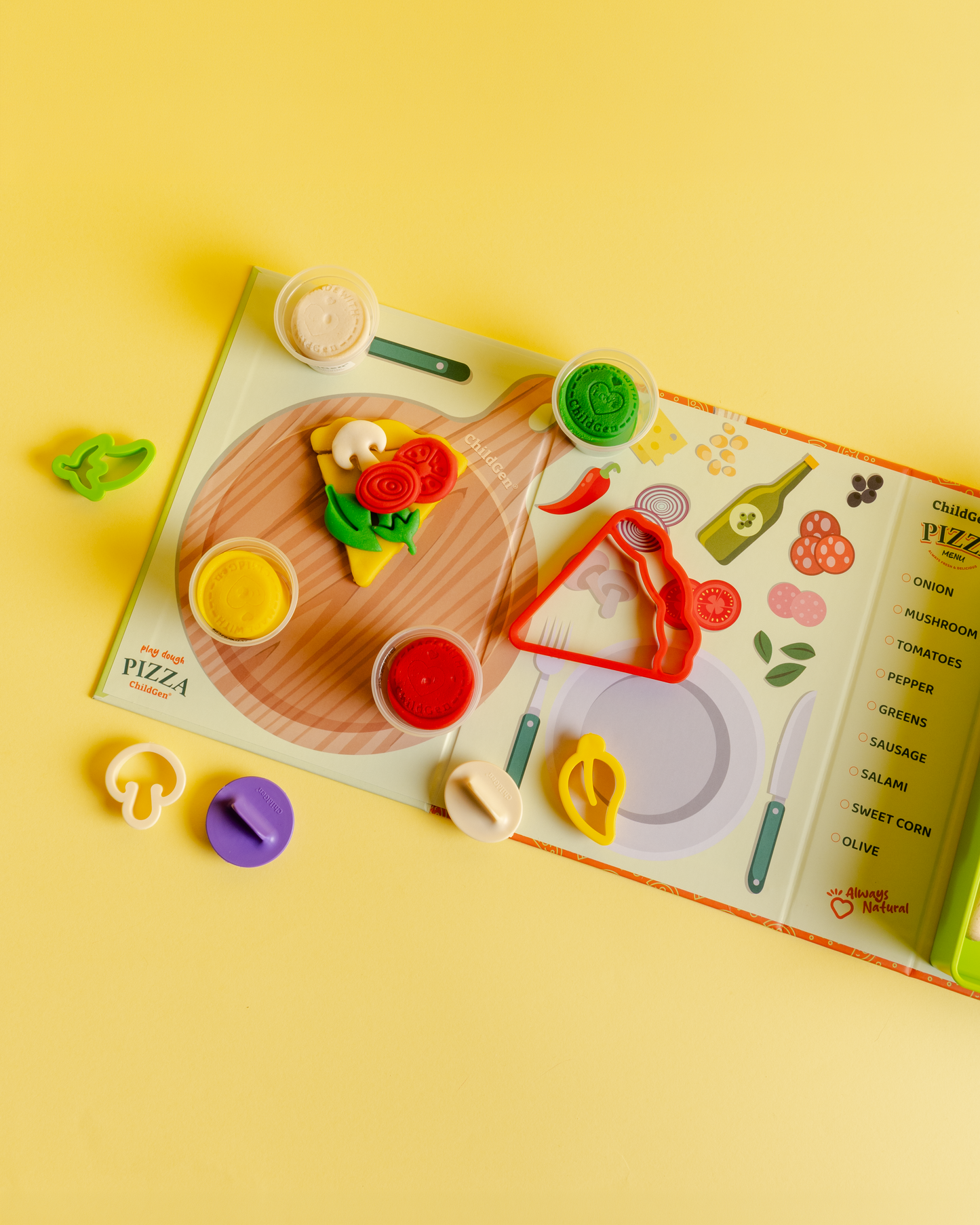 ChildGen Play Dough Game - Pizza