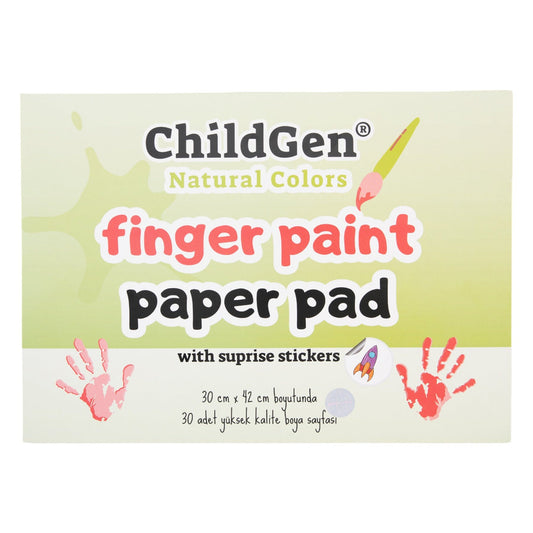 ChildGen Finger Paint Paper Pad