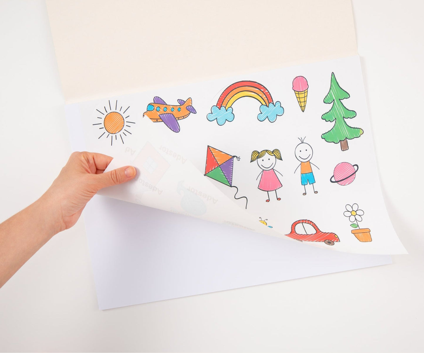 ChildGen Finger Paint Paper Pad