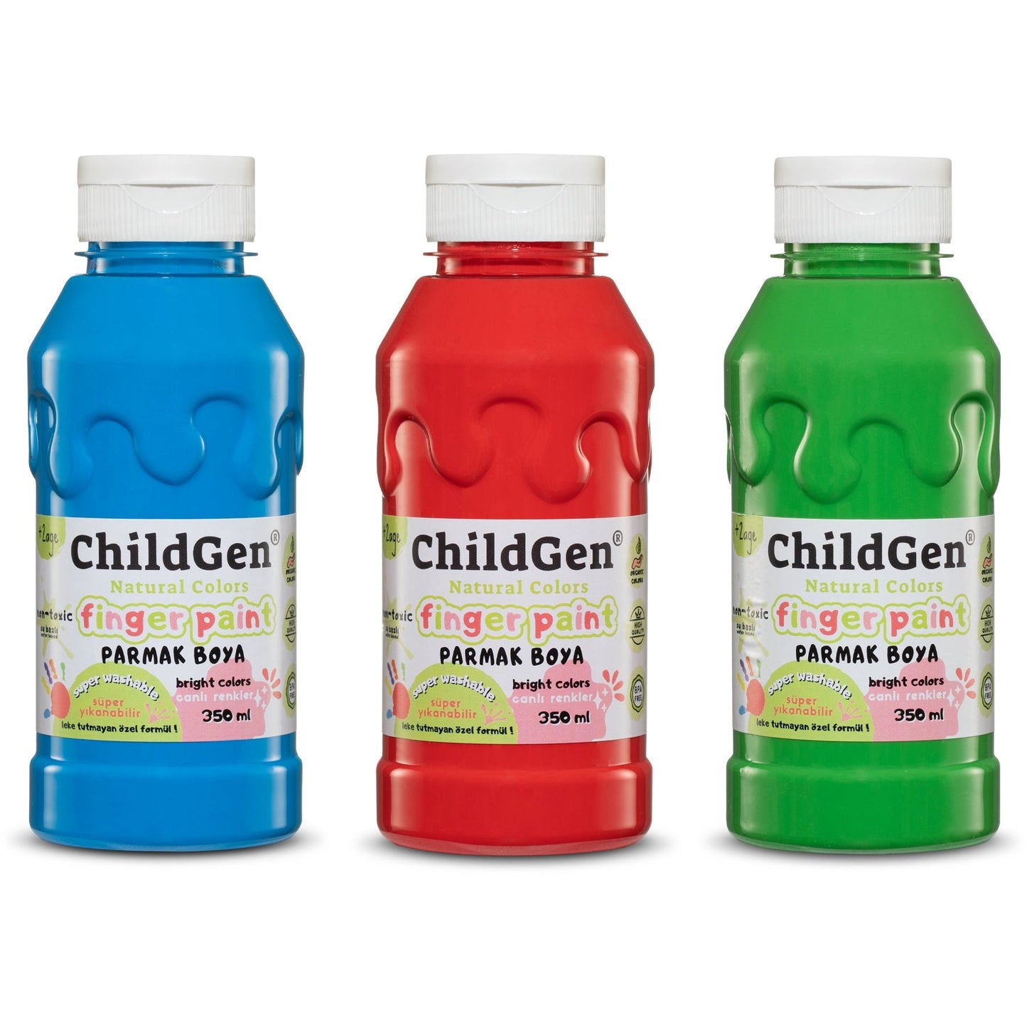 ChildGen Washable Finger Paint Set