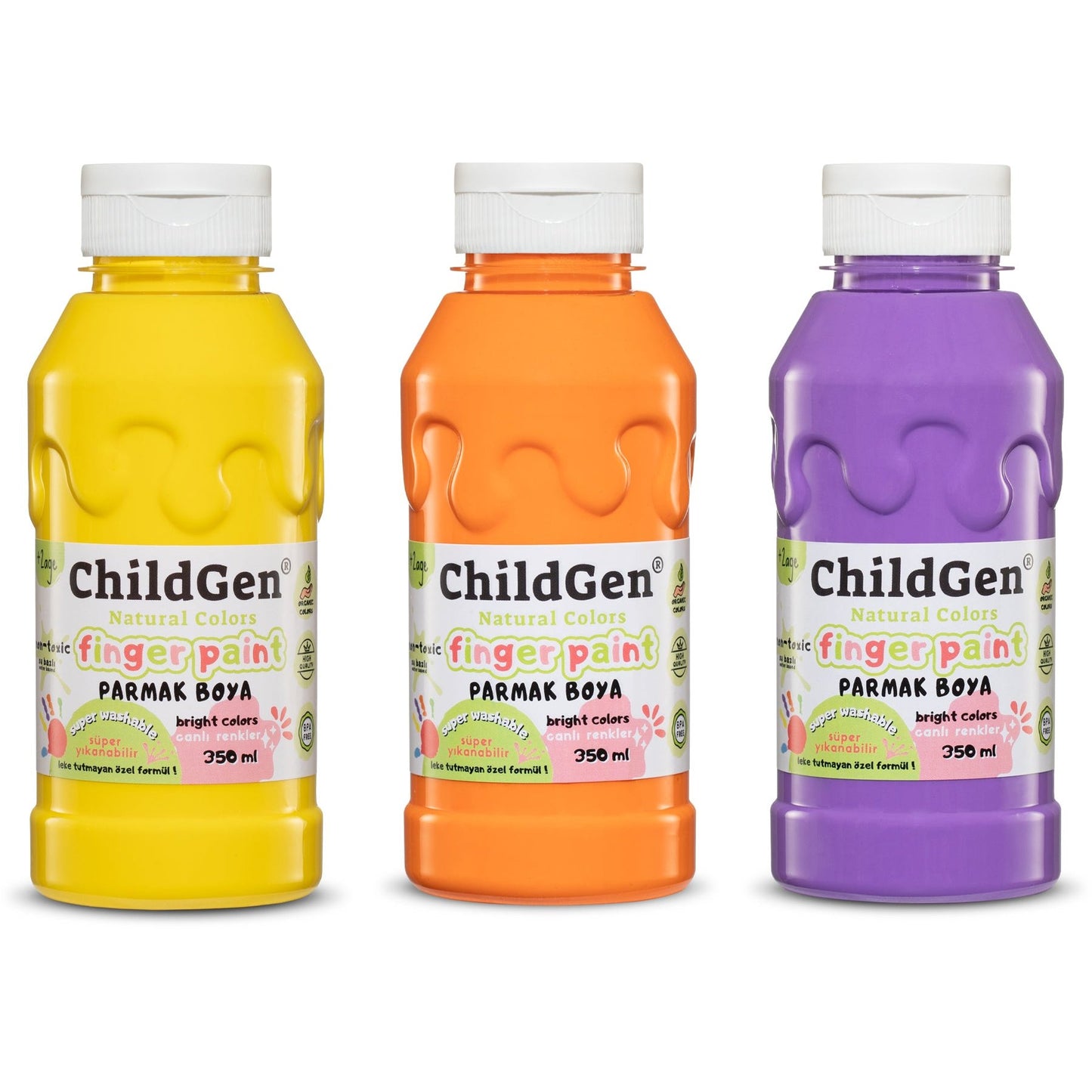 ChildGen Washable Finger Paint Set